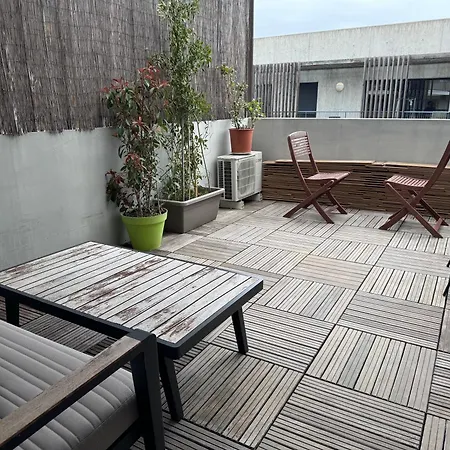 شقة Beau Avec Belle Terrasse Au Centre De