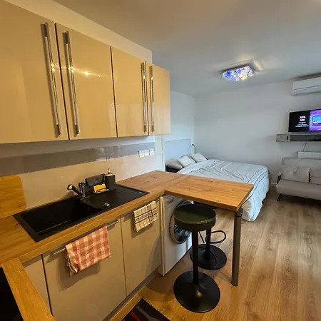 Beau Avec Belle Terrasse Au Centre De Nizza